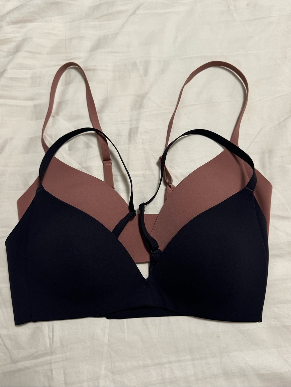 Lululemon Take Shape Wireless bra 32C bundle of 2 brown black